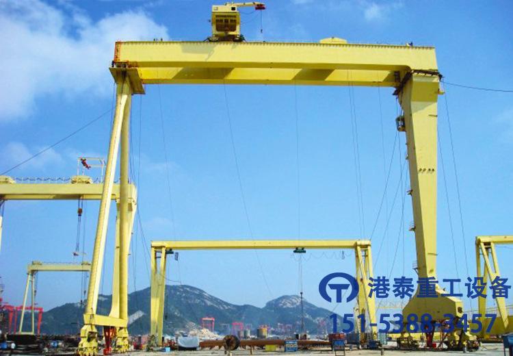 河南港泰造船門式起重機廠家設備具有的吊裝特點
