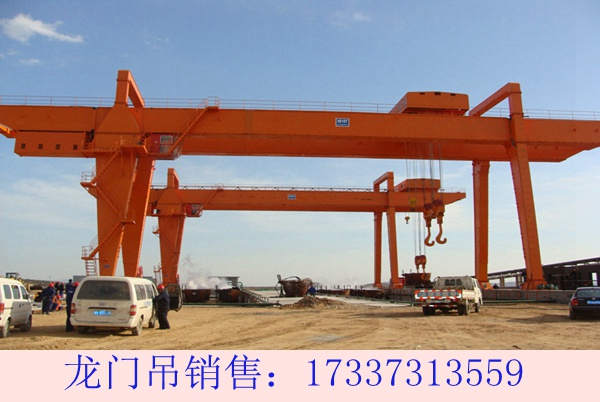 湖南益陽門式起重機(jī)廠家架設(shè)小車檢修架